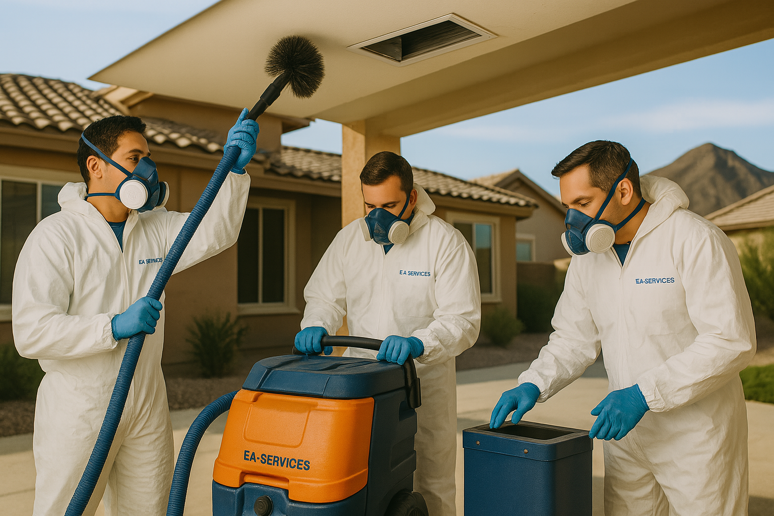 Professional air duct cleaning service in North Mountain Phoenix, Arizona