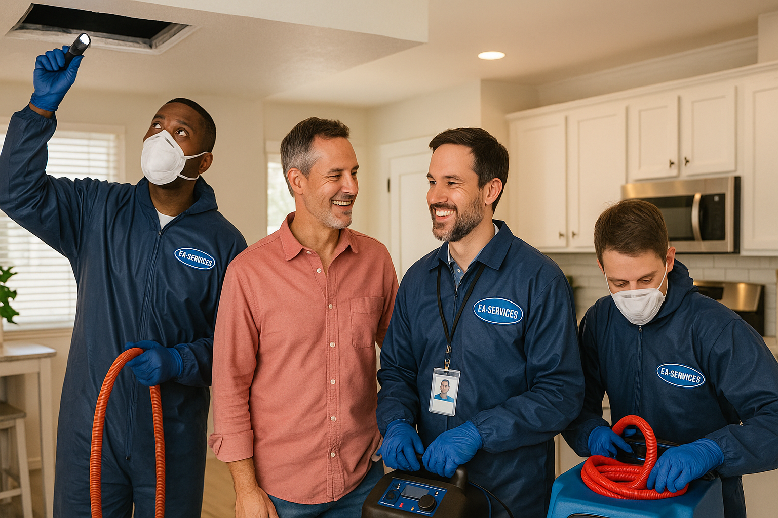 Professional cleaning team working in North Mountain Phoenix